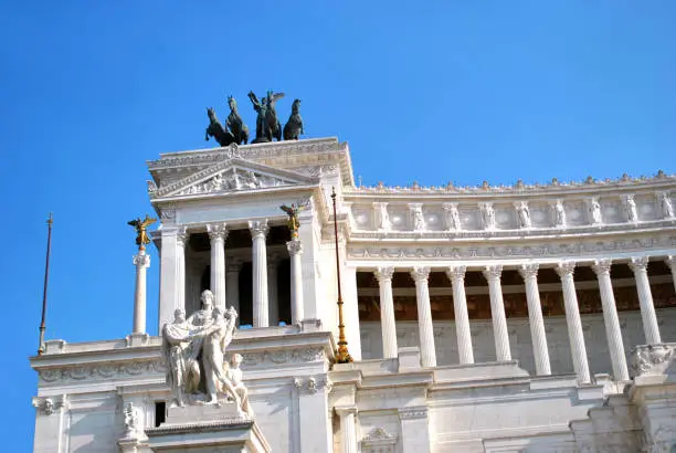 Photo of The complex of national unity the Altar of the Fatherland in details.