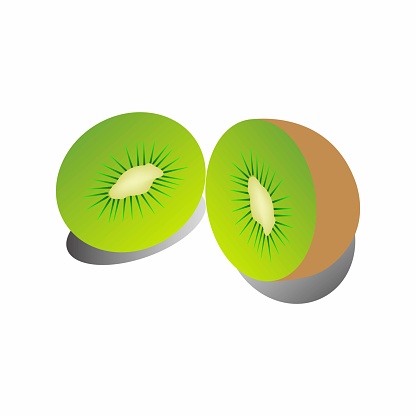 Ilustración de Icono De Fruta Kiwi y más Vectores Libres de Derechos de  Alergia - Alergia, Alimento, Aplicación para móviles - iStock