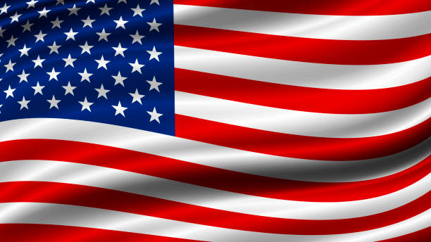 istock USA or america flag background with copy space 1247798730