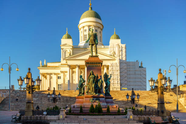 istock Cathedral in Helsinki, Finland 1247800655