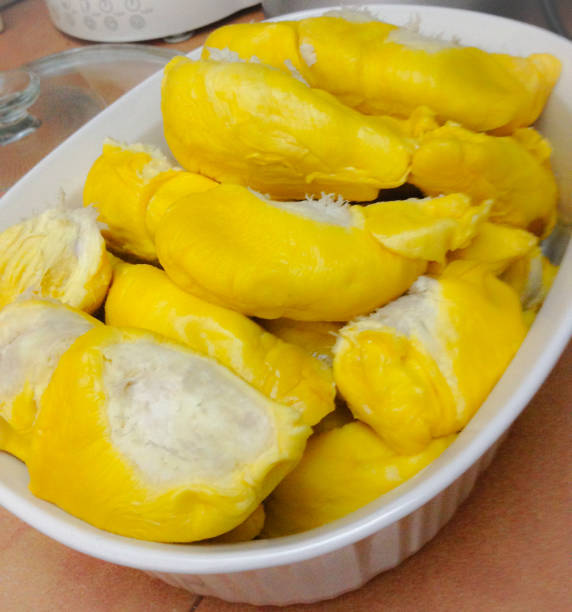 istock Musang King Durian (D197) Flesh 1247808091