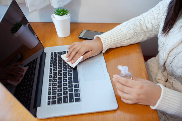 istock Woman working from home 1247827422