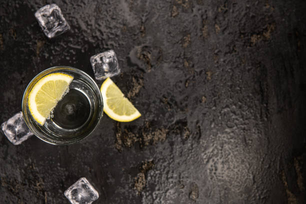 istock Portion of sparkling water (detailed close up shot; selective focus) 1247829144