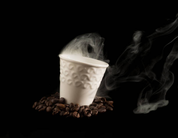 istock BIO COFFEE MUG WITH IDEAL SMOKE TO START THE MORNING 1247846940