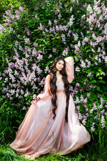 istock Portrait  long haired girl 1247864076