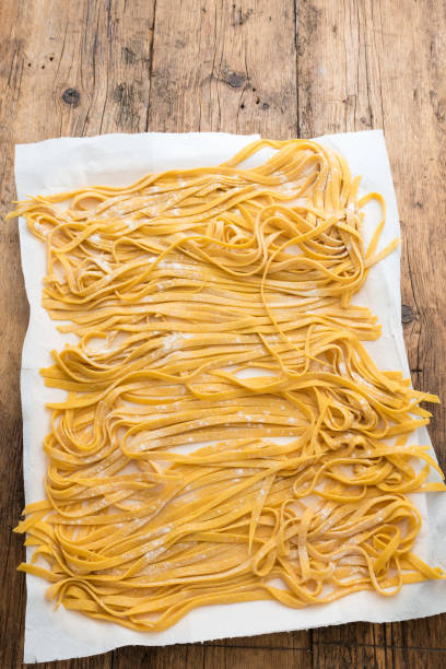 istock Bologna original Homemade tagliatelle pasta 1247865854