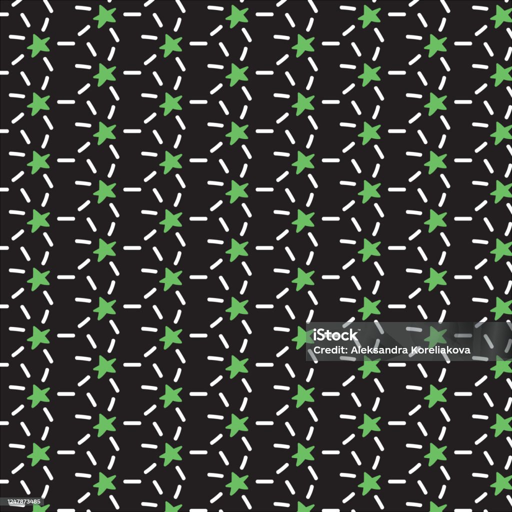 Magic Star Background Space Pattern Stock Illustration - Download Image ...