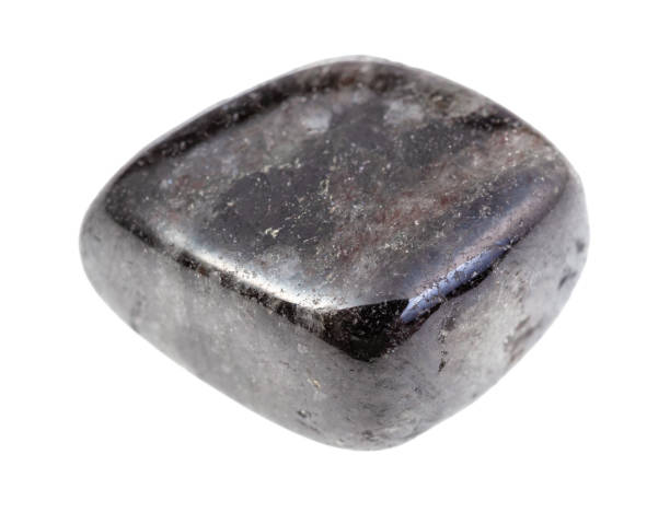 istock polished Anthophyllite rock isolated on white 1247884190