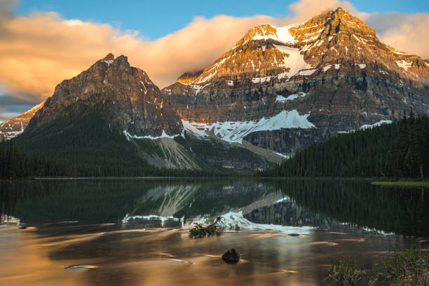 istock Sunrise in the amazing  Shadow lake 1247886096
