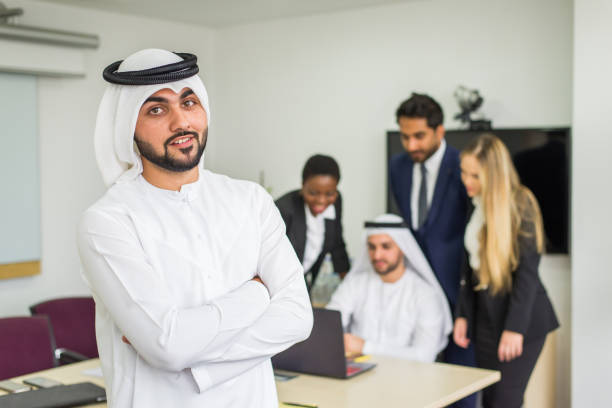 istock Business meeting in Dubai 1247915288