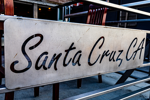 Santa Cruz, CA, Sign