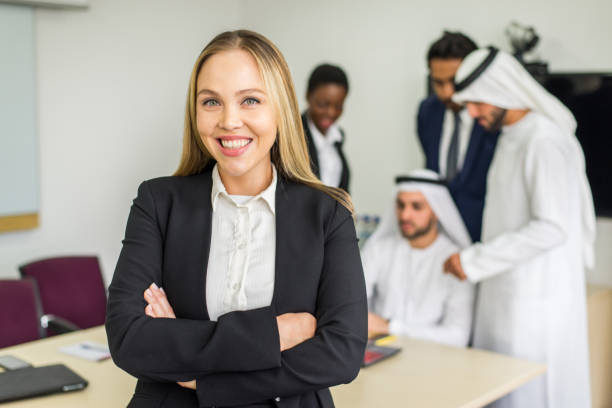 istock Business meeting in Dubai 1247919666