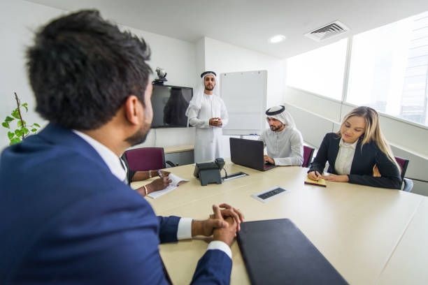 istock Business meeting in Dubai 1247940063