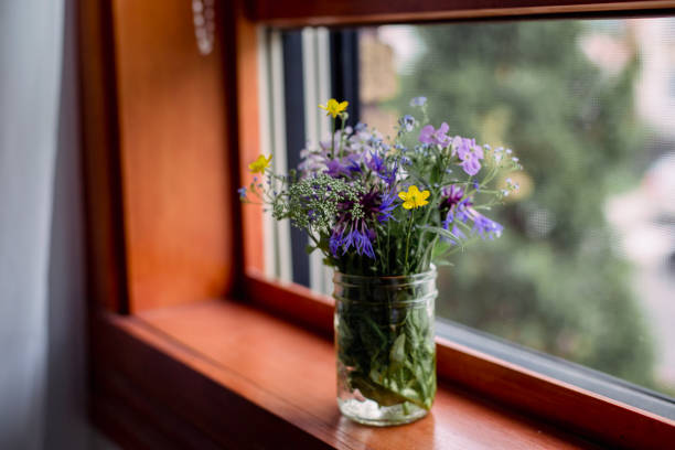 istock Bouquet of wild flowers 1247944075