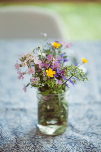istock Bouquet of wild flowers 1247944611