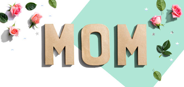 istock Mothers day theme with pink roses 1247945241