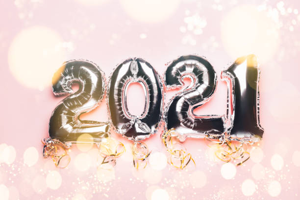 istock Balloon Bunting, New Year 2021 1247950212