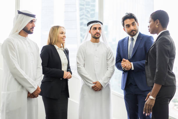 istock Business meeting in Dubai 1247962605