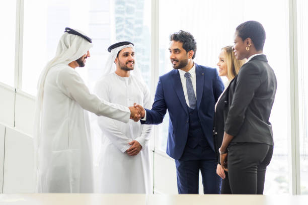 istock Business meeting in Dubai 1247962693