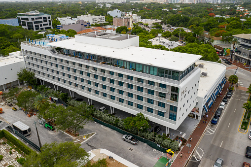 Miami, FL, USA - June 6, 2020: Mr C Coconut Grove Miami Hotel