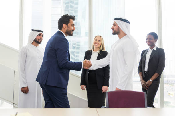 istock Business meeting in Dubai 1247964890