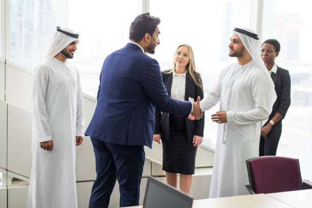 istock Business meeting in Dubai 1247969811