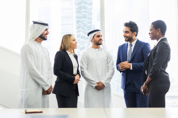 istock Business meeting in Dubai 1247969920