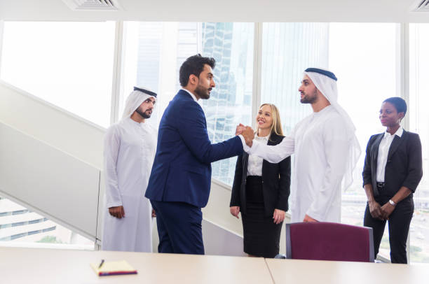 istock Business meeting in Dubai 1247970909