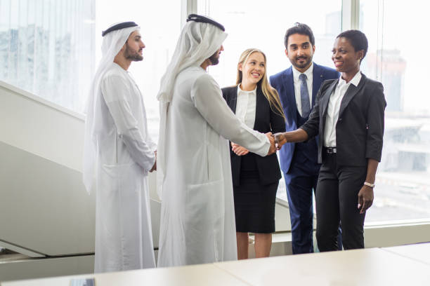 istock Business meeting in Dubai 1247972218