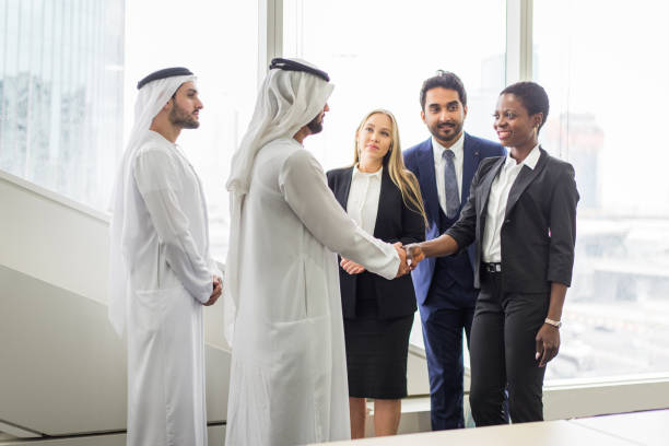 istock Business meeting in Dubai 1247972366