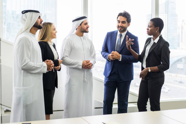 istock Business meeting in Dubai 1247974002