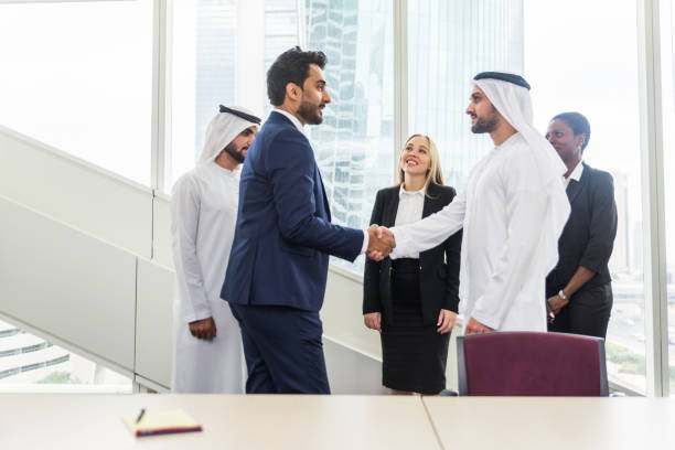 istock Business meeting in Dubai 1247974166
