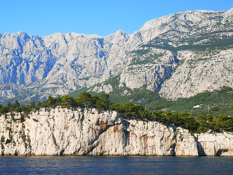 The Dalmatian coast between Split and Makarska