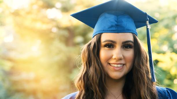 istock Siming young woman celebrating her graduation 1247979824