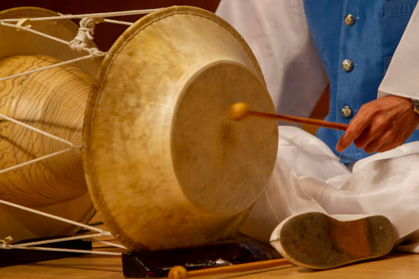 istock Korean traditional percussion,  Janggu 1248057232