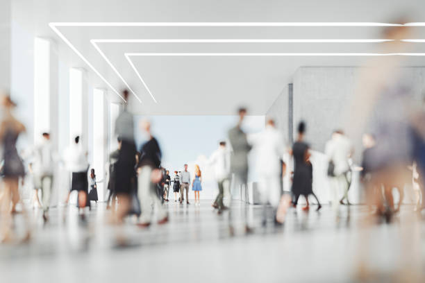 istock Defocused people in the office 1248066440