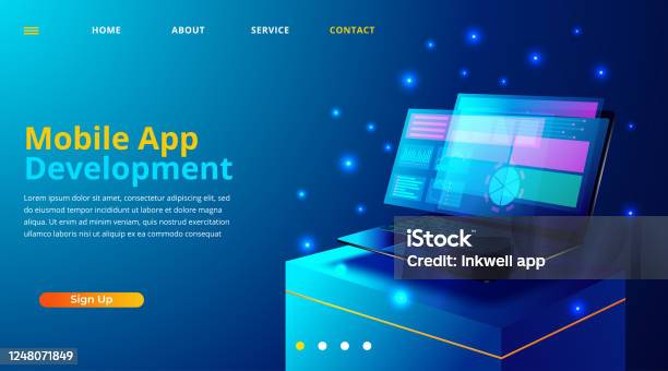 Web App Development Layout Design Web Development Coding And Programming Responsive Layout Internet Site ...
