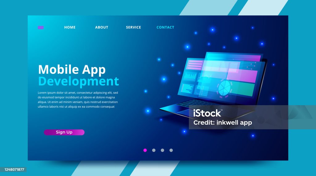Web Development Coding And Programming Responsive Layout Internet Site ...
