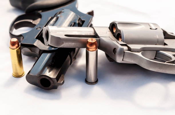 istock Two revolvers, a 357 magnum and a 38 special 1248081856