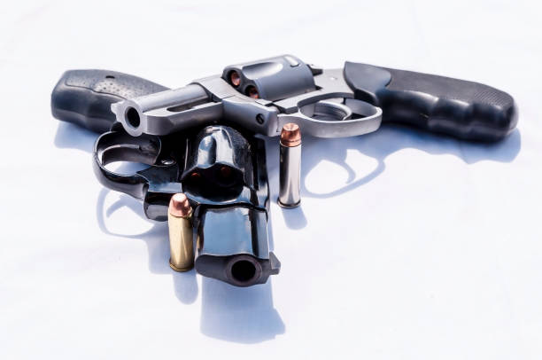 istock Two revolvers, a 357 magnum and a 38 special 1248081876