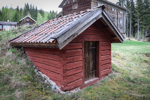 Old root cellar, Järvsö, Ljusdal municipality