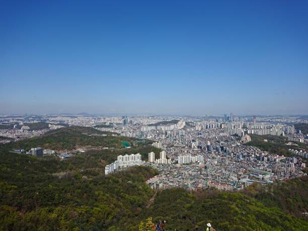 istock Exceptionally clear skies in Seoul 1248090200