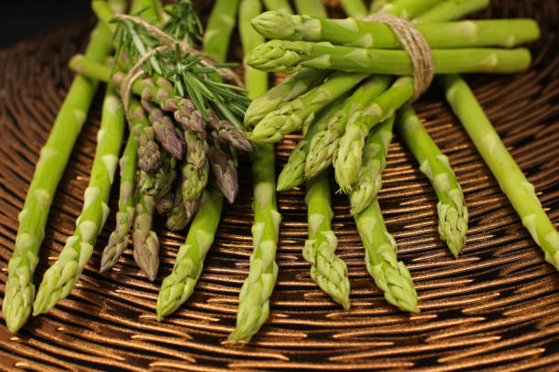 istock Asparagus of various shapes 1248120904