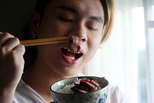 istock Typical Asian Food - 'Char Siew' (Barbeque Pork) 1248121816