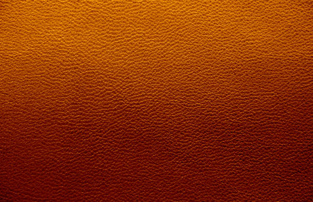 istock The texture of genuine leather. Brown background. 1248126311