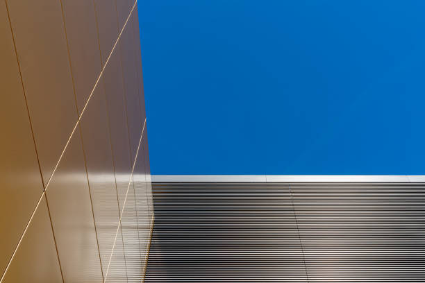 istock Low Angle View Of Building Against Clear Blue Sky 1248151657
