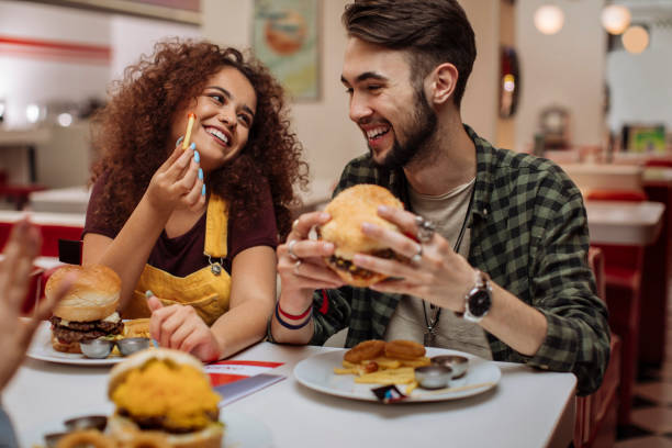 istock Tucking into some great food 1248170851