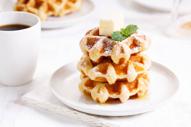 istock fresh baked waffles in a white plate 1248176091