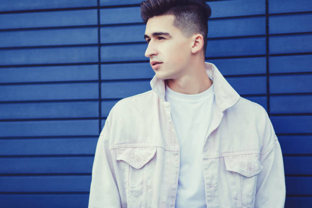 istock Portrait fashionable handsome man 1248177440
