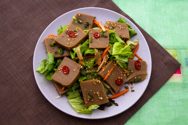 istock Seasoned Acorn Jelly Salad 1248179419